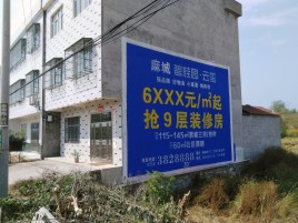商丘墙体广告质量分析