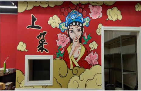 商丘墙体彩绘的发展和应用