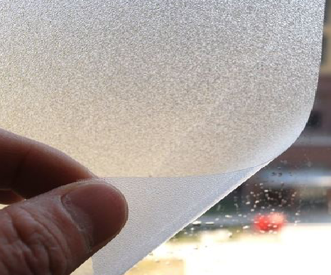 商丘玻璃门外面粘广告用什么材料好？